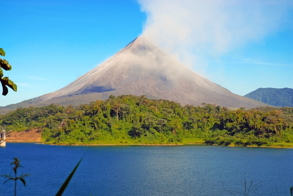 Arenal Volcano and Lake Arenal Costa Rica